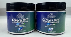 Bear Grips Pure Creatine Monohydrate Powder 50 Servings of Instantized Creatine