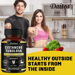 Cistanche Tubulosa 400mg Extract Strength and Endurance Gluten-Free and Non-GMO