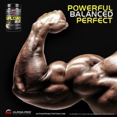 Pre Workout UPLOAD 2.0 Pump Citrulline Nitric Oxide Boost Ashwaghanda ALPHA PRO