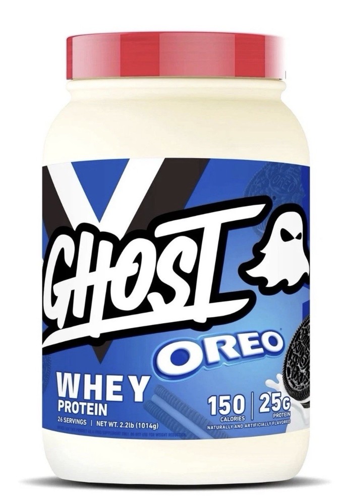 Ghost 100% Whey Protein Powder 2LB OREO Expires 10/2027