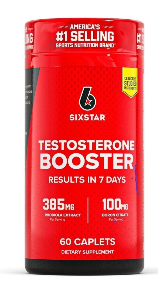 Six Star Testosterone Booster 60 Caplets
