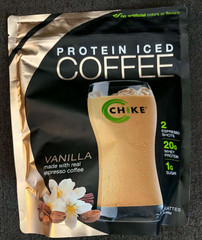 Chike Protein Iced Coffee Powder Vanilla 15.8oz EXP 10/23/2027