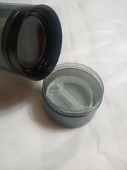 DAD Shaker ball Cup gray green holds powder Shaker 500mL