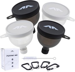 Protein Powder Funnel Set – Sleek Water Bottle Funnel for Powder Supplement with