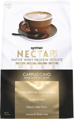 Syntrax Nectar Lattes 2lb Whey Protein Isolate – Cappuccino Coffee Flavor