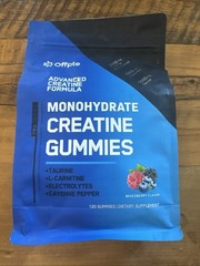 Creatine Monohydrate 120 Gummies Mixed Berry Exp 6/2027