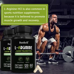 Men’s Health Formula | L Arginine & Saw Palmetto | Muscle & Prostate Support