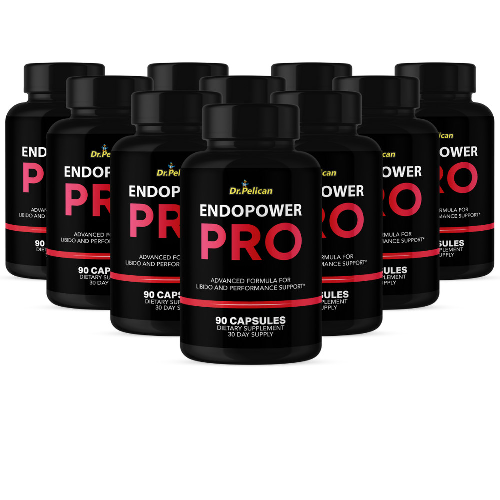 Endopower Pro- Bodybuilding & Men’s Health Support- 10 Bottles- 900 Capsules
