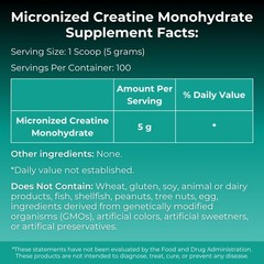 MYOXCIENCE Micronized Creatine | Supports Muscle 1.1 Pound (Pack of 1)