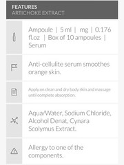 BCN Artichoke Extract (Alcachofa Anti-celulitis ) Meso