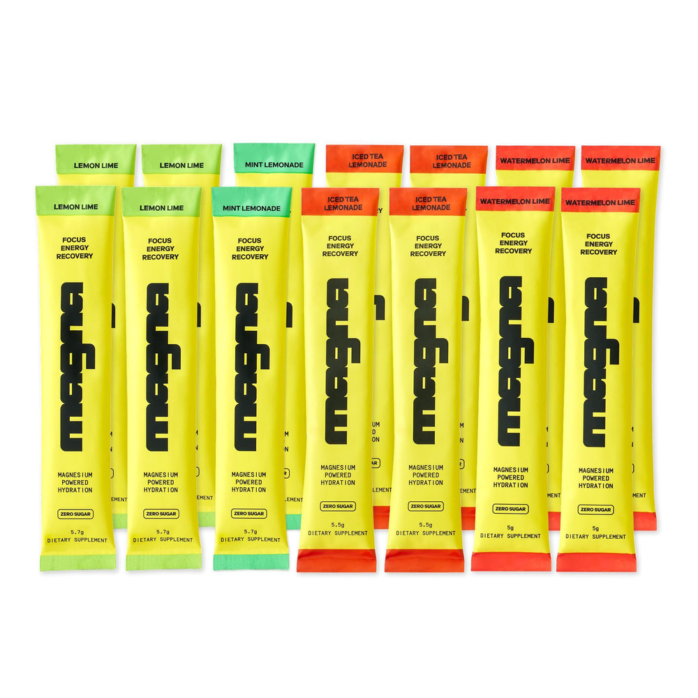 MAGNA Electrolytes Powder Drink Mix for Hydration, Energy & Focus 14 Servings