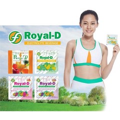 Royal-D Electrolyte Beverage Powder Sodium, Potassium, Vitamin Assorted Flavors