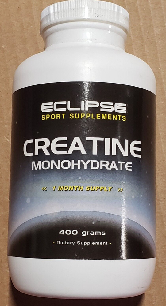Eclipes Sports Supplements – Creatine Monohydrate – 400 grams – 80 Serv – 7/2025