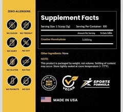 ForestLeaf Micronized Creatine Monohydrate Powder 100 Servings EXP 12/28 NEW