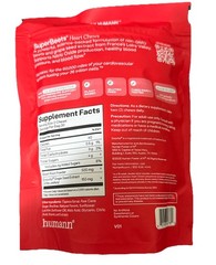 HumanN – SUPER BEETS Heart Chews, Pomegranate, 60 Count, New & Sealed, Exp 01/26