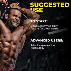 Extreme Anabolic Testosterone Booster Avry Labs 60 Count (Pack of 1)