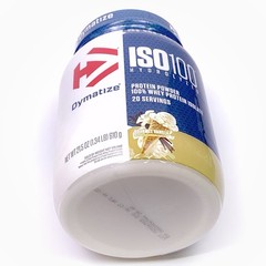 DYMATIZE ISO100® Hydrolyzed Protein Powder 100% Whey Protein Isolate 20 Servings