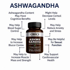Ashwagandha 700mg 90 – 360 Vegan Caps – Stress Relief, Sleep, Energy & Libido