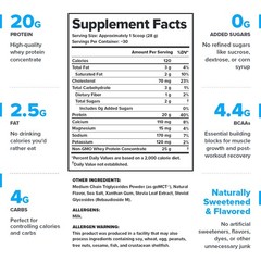 LEGION Whey Protein Powder Naturally Flavored Whey Protein Concentrate with …