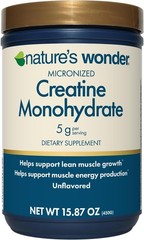 5g Micronized Creatine Monohydrate Powder, 90 Servings – Unflavored, Gluten-Free