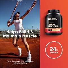 100% Whey Protein Powder – Vanilla Ice Cream, 5 lb for Stronger Muscles