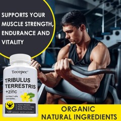 Tribulus Terrestris 1500mg High Potency 45% Saponin Extract