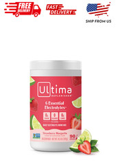 Ultima Replenisher Daily Electrolyte Powder Drink Mix – Sugar Free – Strawberry