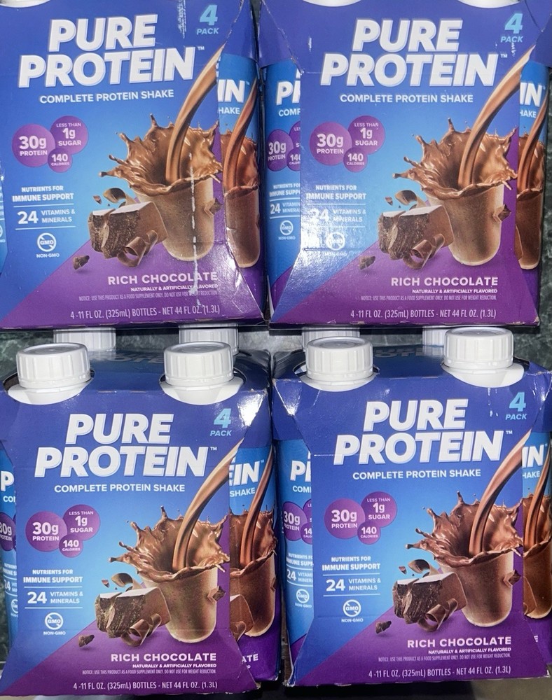 16-Pure Protein Complete Protein Shake High Protein Low Sugar Rich Chocolate