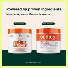 The Genius Brand Genius Muscle – Muscle Health Supplement For Growth Endurance
