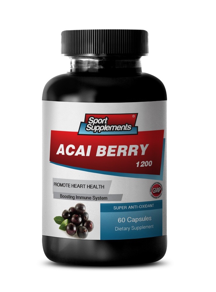 Pure Acai Berry – Acai Berry Extract 1200mg – Extreme Weight Loss Pills 1B