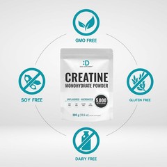 Instant 10.6oz Creatine Monohydrate Powder – Unflavored, Micronized Formula