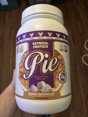 FINAFLEX Oatmeal Protein Pie Vegan Protein Drink Original Marshmellow 20 SERVING