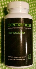 DEFIANCE – HARDCORE – Weight loss / Calarie 60 Veggie Caps – Exp 8/2025