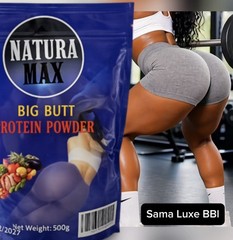 NATURA MAX Big Butt Protein Powder 500g/ Weight Gain &Hip Enhancement Supplement