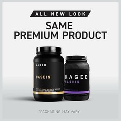 KAGED CASEIN – Chocolate Peanut Butter, 27 Servings, BB: 05/2027 (SEALED)