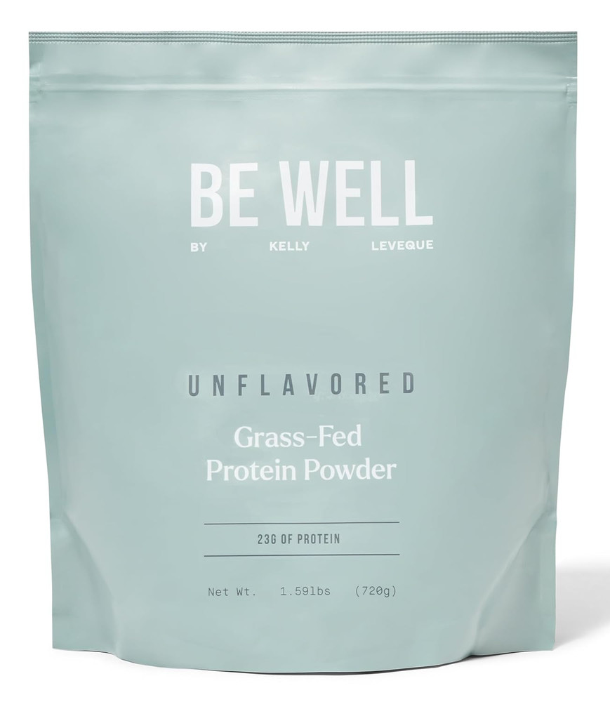 Be Well by Kelly Unflavored Grass-Fed Beef Protein Powder, 23G of Protein & Zero