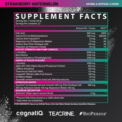 Nutrex Outlift Amped Max High Stim Pre Workout Powder 22 Servings Various Flavor