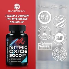 Extra Strength Nitric Oxide Supplement 3X Strength L Arginine, Citrulline Malate