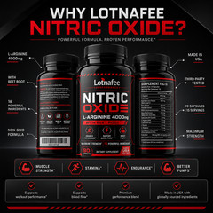 Nitric Oxide L-Arginine Pre-Workout + Testosterone Booster, Men’s Multivitamin