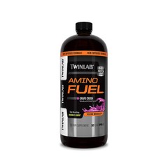Twinlab AMINO FUEL 32 fl oz Liquid Aminos 23g Protein BUILD MUSCLE – BOTH FLAVOR