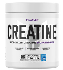 FINAFLEX Pure Creatine Monohydrate Unflavored 10.6 oz 60 Servings BROKEN CAP