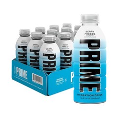 PRIME Hydration BERRY FREEZE 16.9 Fl Oz, 12 Pack
