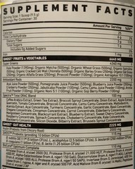 Ghost GREENS powder 10 oz Size ( 30 Servings ) Original Flavor BEST BY 08/26