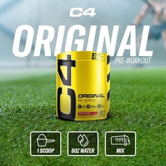 Cellucor Original Pre Workout Powder Fruit Punch | Vitamin C for Immune Support