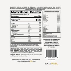Jocko Fuel Whey Protein Powder, Vanilla Milkshake, 22g Protein, Digestive Enz…