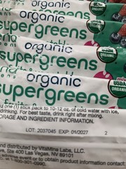 Zena Organic Super Greens Fruits & Vegetables 42 Count – Mixed Berry!