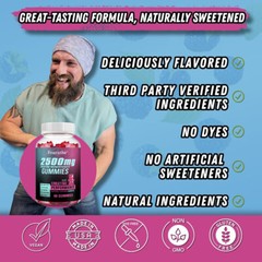 Creatine Monohydrate – Increase Strength & Build Muscle, 60 Gummies