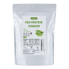 100% Organic Pea Protein Powder Vegan Formula Supports Muscles 26g Per Serving