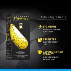 Performix STIM FREE Fat Burner Weight Loss Mood Enhancer 78 capsules STIMFREE