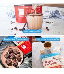 Equip Foods Prime Protein Powder Clean, Grass Fed Beef Protein Powder FREE SHIPG